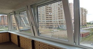 Остекление балкона Калуга цена от 9868 руб. м/п. за 50 часов