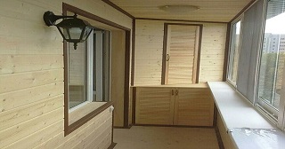 Отделка балкона под ключ Калуга, цена от 5817 руб.